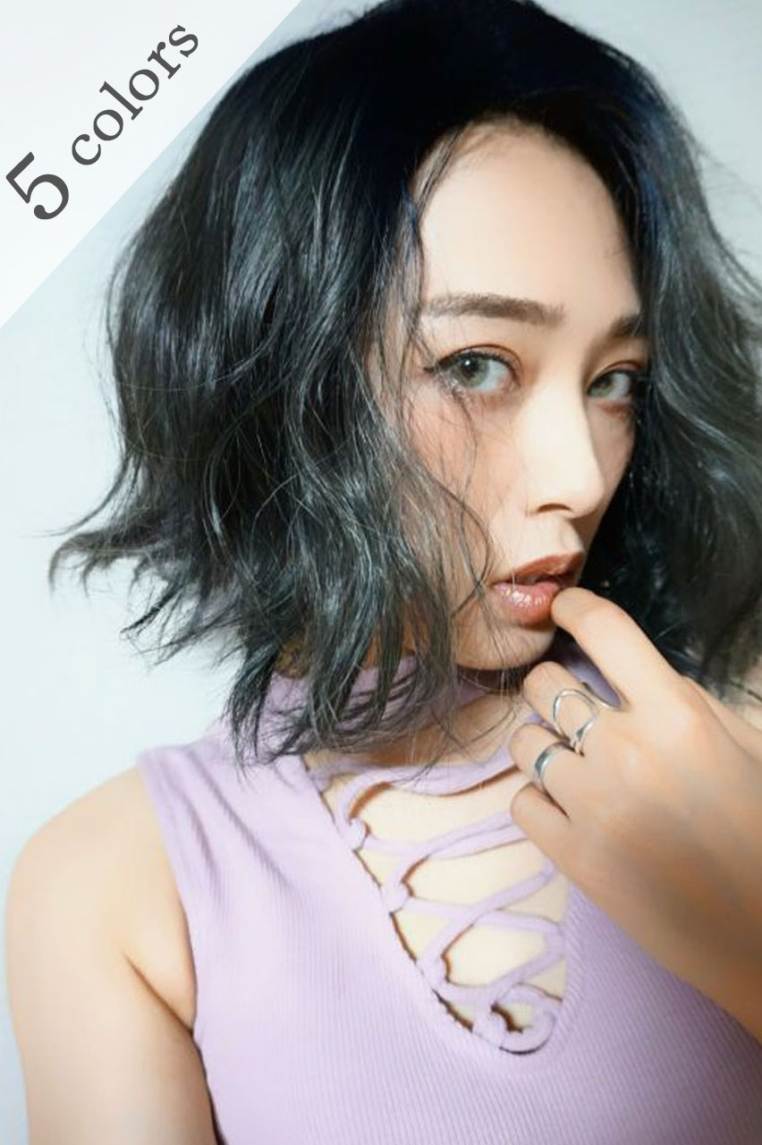 外国人風エアリーなウェーブボブがwigで叶う Sugarcranzのwigは可愛いカラーグラデーションも豊富