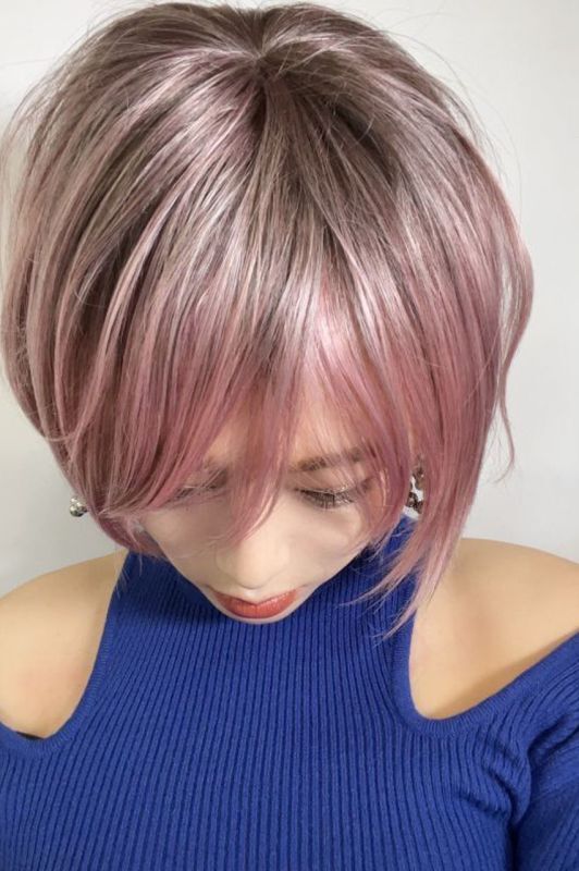 自然なショートヘアスタイルならウィッグ通販店sugarcranzで