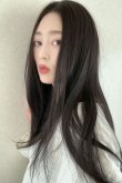 画像10: 《Sサイズ》front lace wig☆センターパート☆ワンレンストレートロング【ナチュラルブラック】 (10)