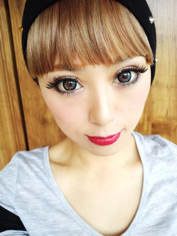 《廃盤完売商品》重めぱっつん前髪ウィッグ【MG×LIYEmix】（ぱっつん前髪ウィッグ/ポイントウィッグ/耐熱ウィッグ/グラデーションカラー/メッシュ/）
